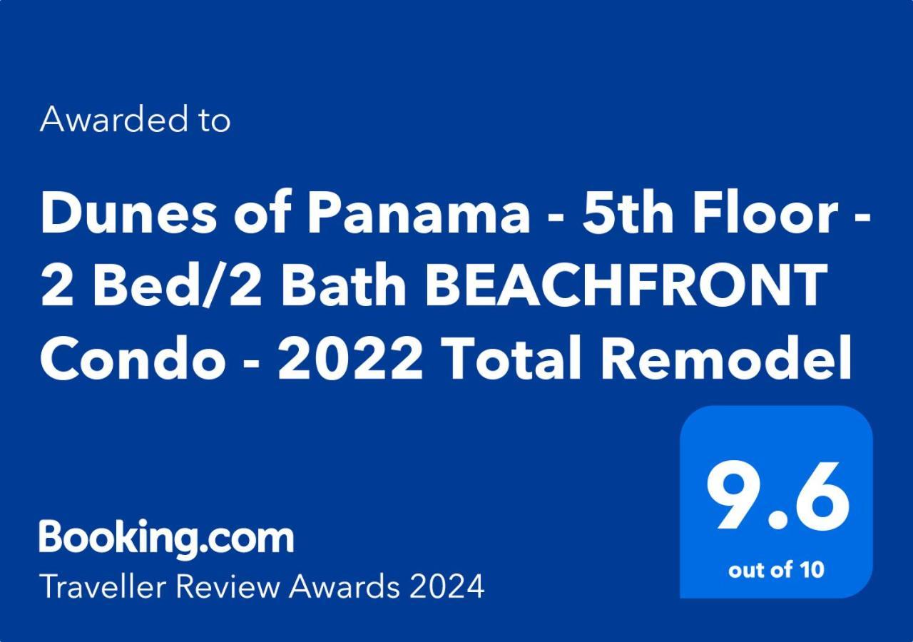 5-Star Beachfront - Remodeled 2 Bd & 2 Ba - Dunes Of Panama D505 Panama City Beach Exterior foto